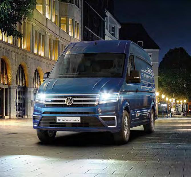 E-CRAFTER 2018 E-CADDY 201 9 E-TRANSPORTER 2019 ALLT DRIVS MED ELEKTRICITET.