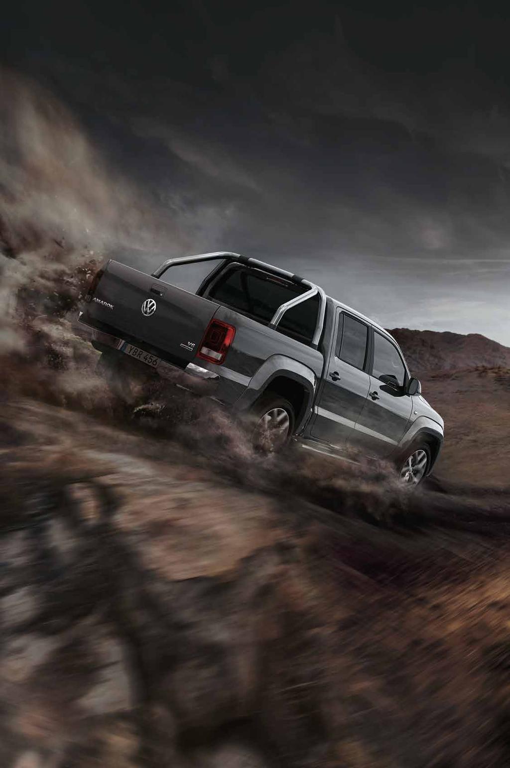 AMAROK MED V6. NU UPP TILL 272 HK. Amarok Comfortline. Det här är en prisvärd pickup som har en 3-liters V6 TDI-motor på 204 hk.