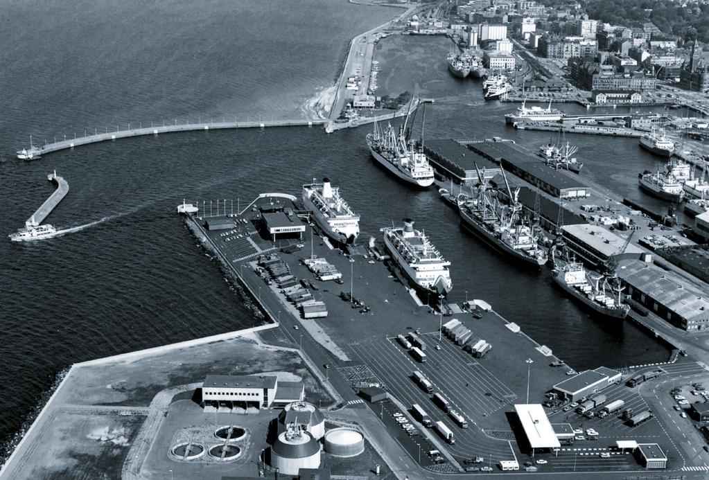 Norra Hamnen 1977 med