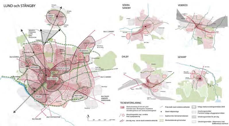 Hela Lund ska leva Med pågående tillväxttakt under planperioden kan Lunds kommun komma att ha nära 160 000 invånare 2035 jämfört med dagens drygt 119 000.