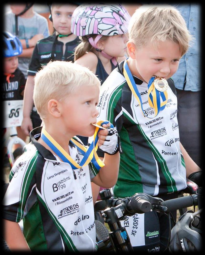 I år hade arrangörerna satsat lite extra på barnen. På fredagen ett eget cykellopp och på lördagen Barnens hinderbana, där barnen utmanas av flera gladiatorer.