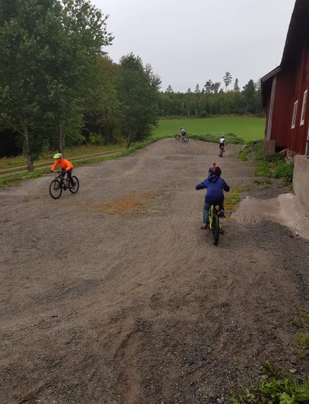 cykla i. Vi har ofta hållt oss runt krassbäck, Gruvmon är populär.