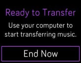8. Du uppmanas nu följa instruktionerna på din datorskärm för att välja de spellistor du vill hämta till din klocka. När du har valt en spellista startar nedladdningen automatiskt. 9.