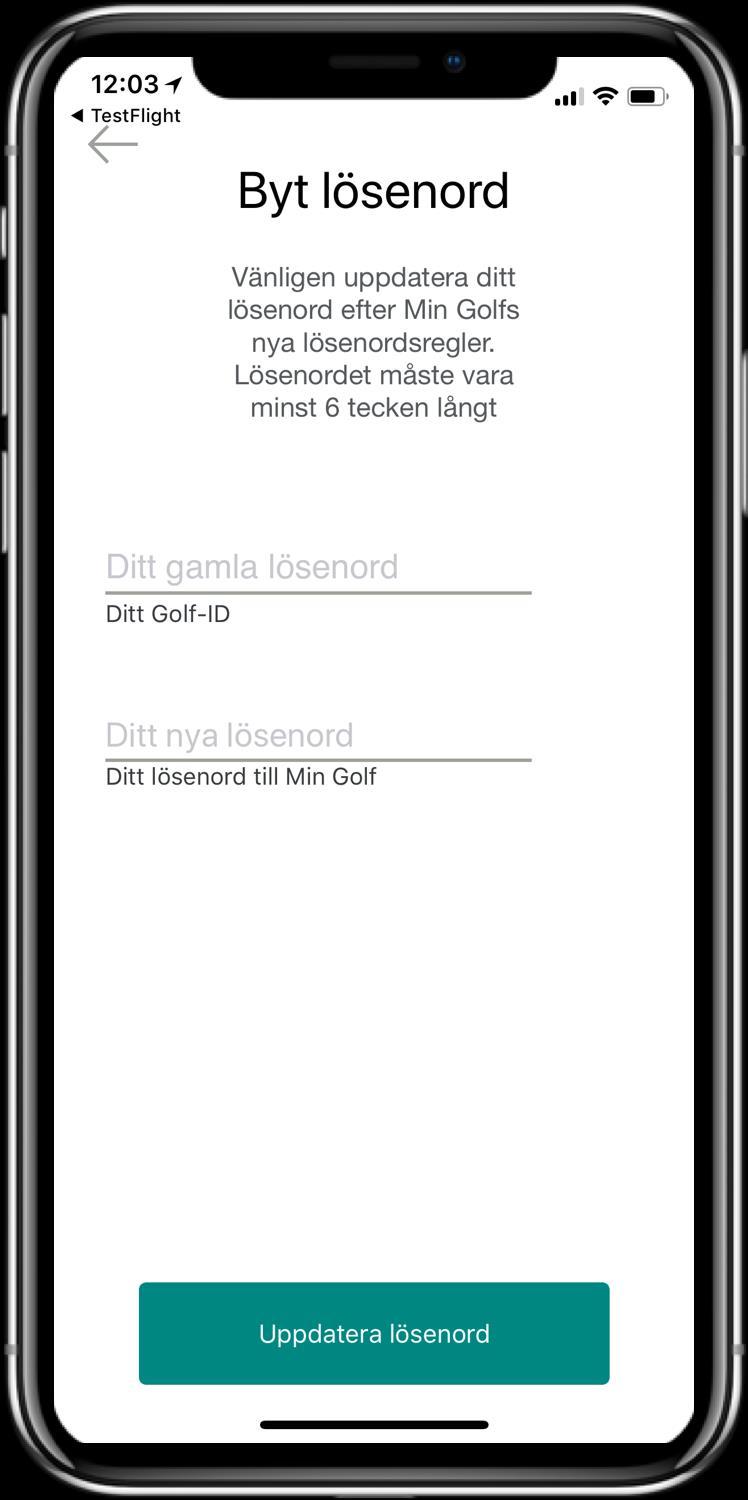 Hur byter jag mitt lösenord?