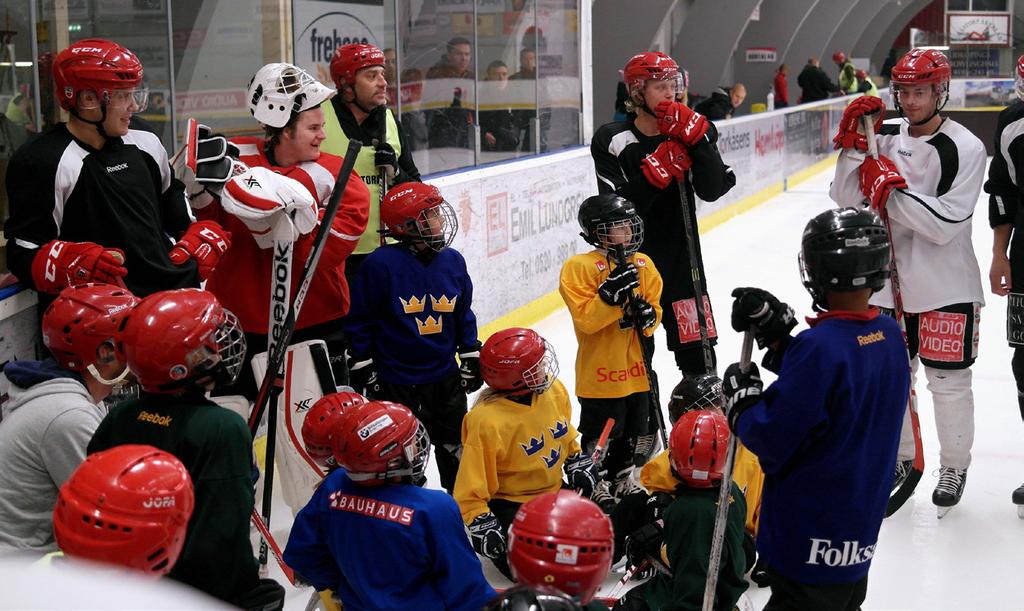 ENKEL OCH KOSTNADFRI HOCKEY - GRÄSTORPS IK GRÄSTORPS IK Västergötland SAMMANFATTNING Grästorp IK arbetade för några år sedan fram en ny vision för föreningens allra yngsta barn.