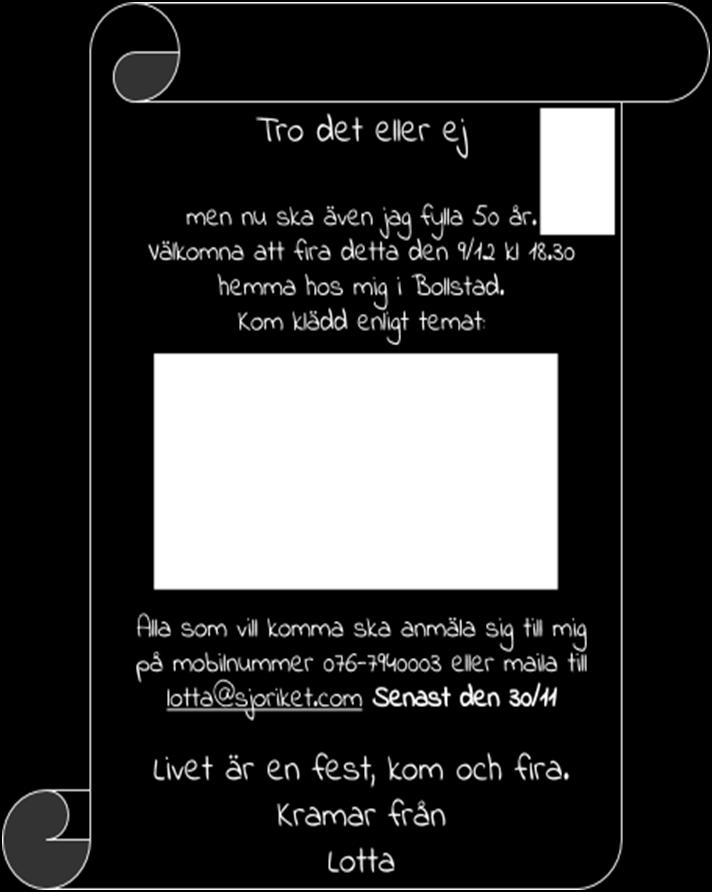 00 Endast studierummet med tillgång till kök Ljudanläggning 600 kr 100 kr 100 kr Hyresgästen städar och tar hand om sina sopor! Gäller även studierummet! Du kan även hyra bord och stolar.