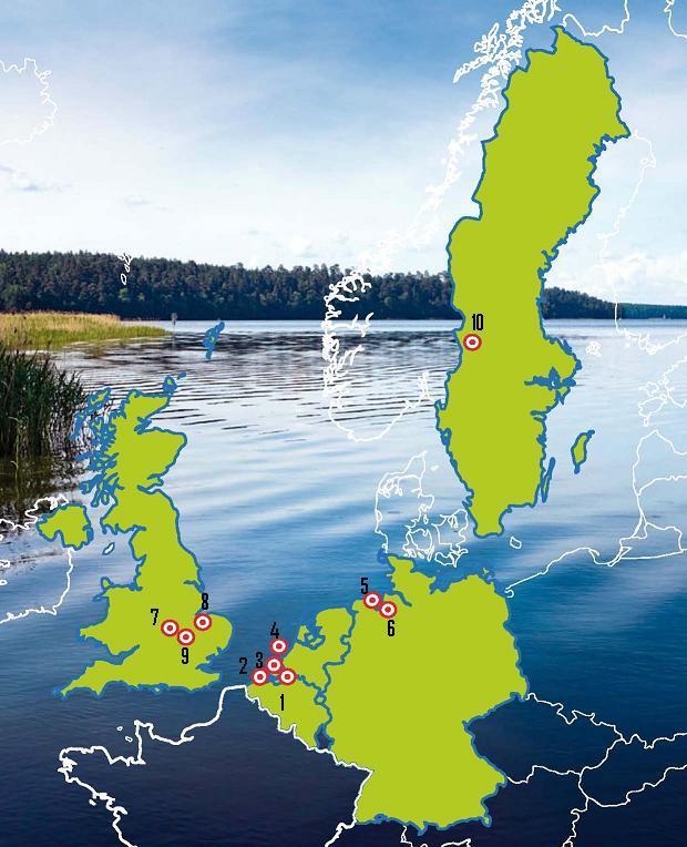 Sverige och Arvikas del i WP2, se kap 2.3 nedan.