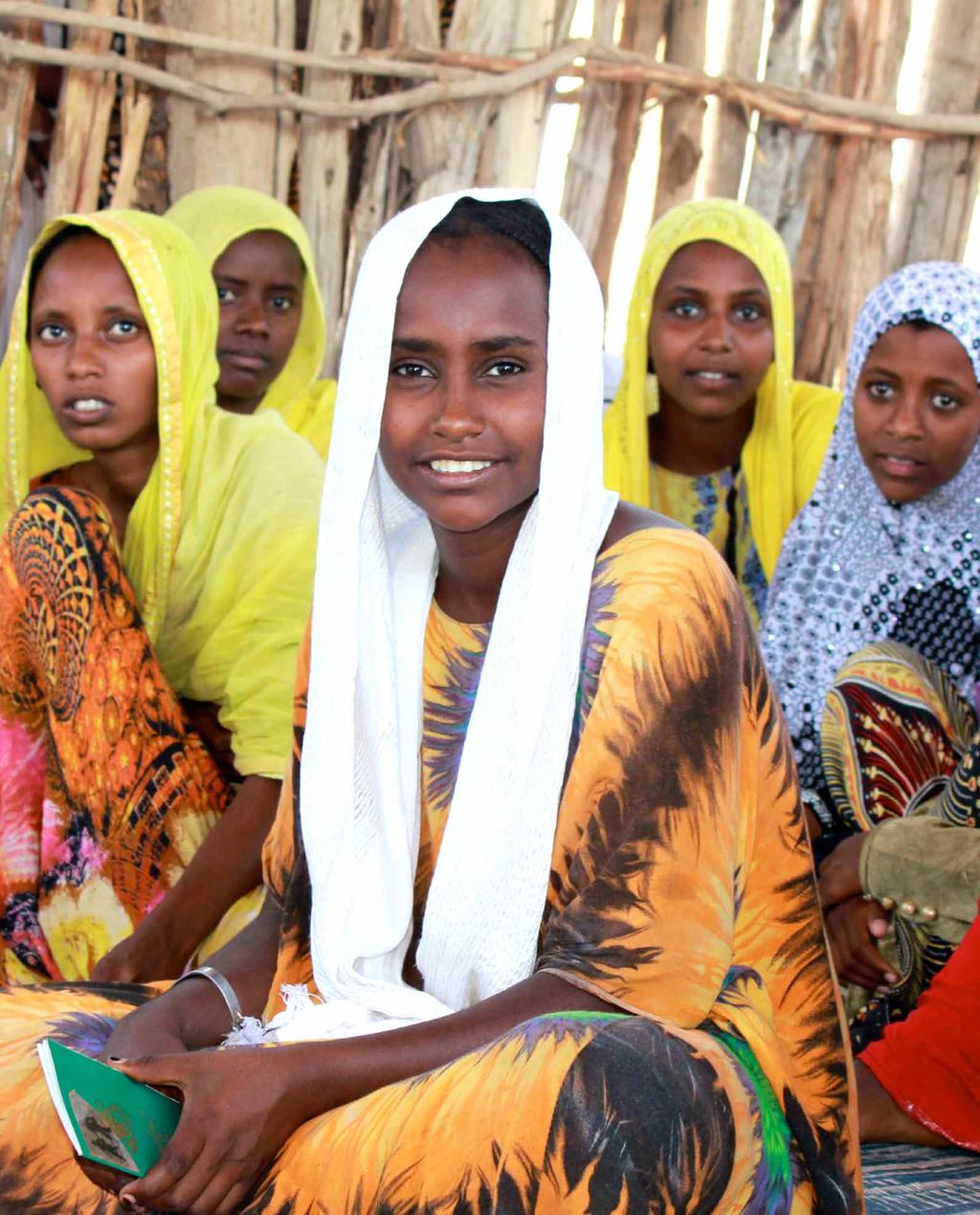 MÅL 5 Foto: Svenska FN-förbundet Världens ledare har lovat att sträva efter mäns och kvinnors lika villkor. De ska också säkerställa att flickor och kvinnor har makt över sina egna liv.