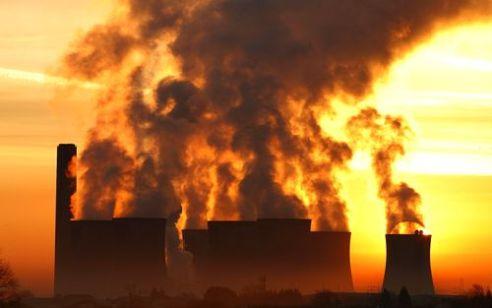 Koldioxidhalten har ökat från 280 ppm i