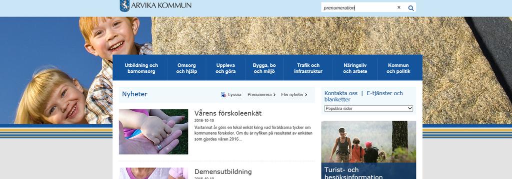 2. Pågående annonserade upphandlingar söker du
