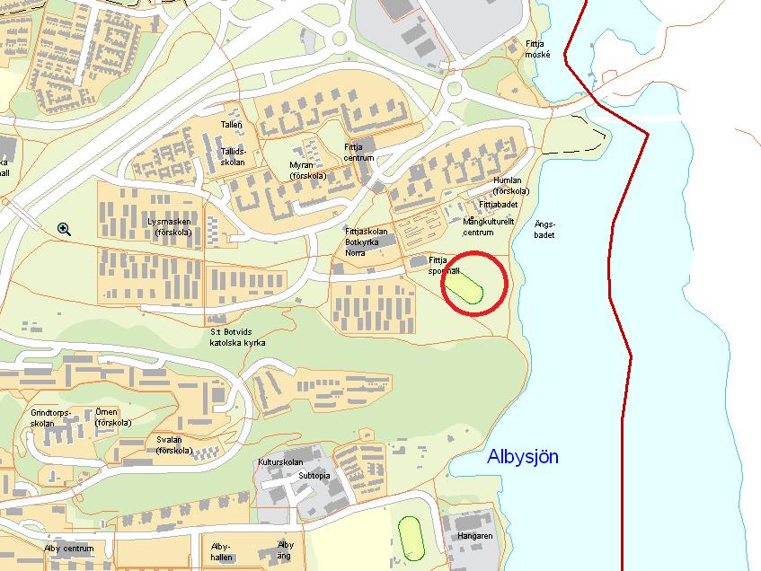 56-53 BOTKYRKA KOMMUN 7 [20] Stadsbyggnadsenheten 2013-10-16 PLANERINGSFÖRUTSÄTTNINGAR Planens läge och areal Aktuellt område, ca 37 000 kvm Översiktliga planer Översiktsplanen är antagen av