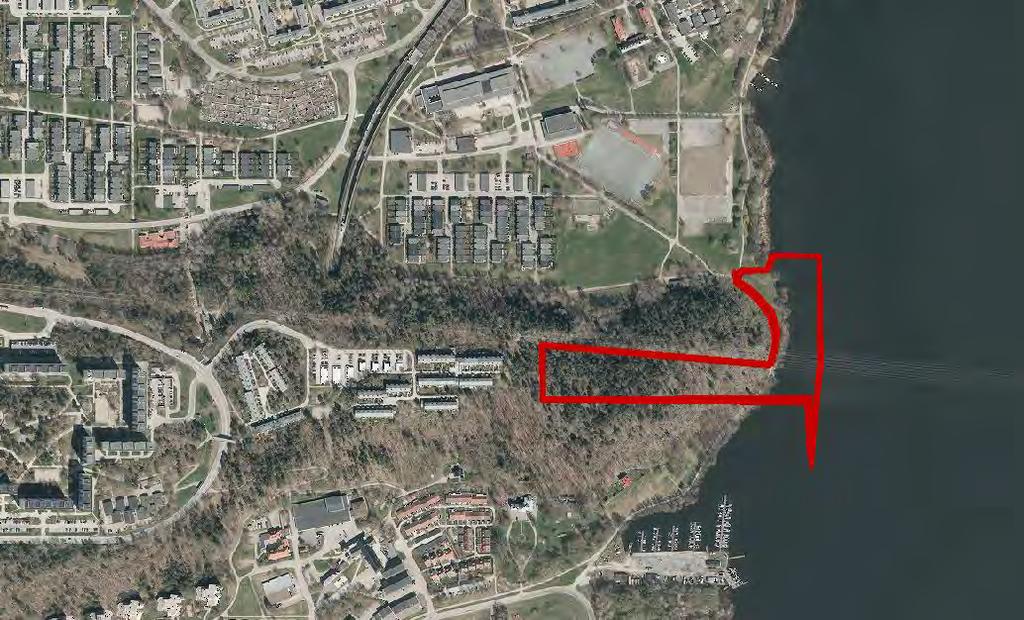50-49 BOTKYRKA KOMMUN 6 [22] Stadsbyggnadsenheten 2013-10-16 PLANERINGSFÖRUTSÄTTNINGAR Planens läge och areal Planområdet är beläget vid Albysjöns västra strandkant.