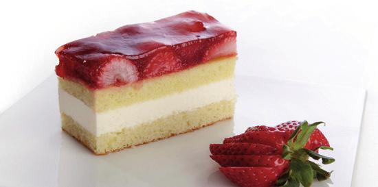 tårtan är gluten-/ laktosfri och kan erbjudas till de ﬂesta.