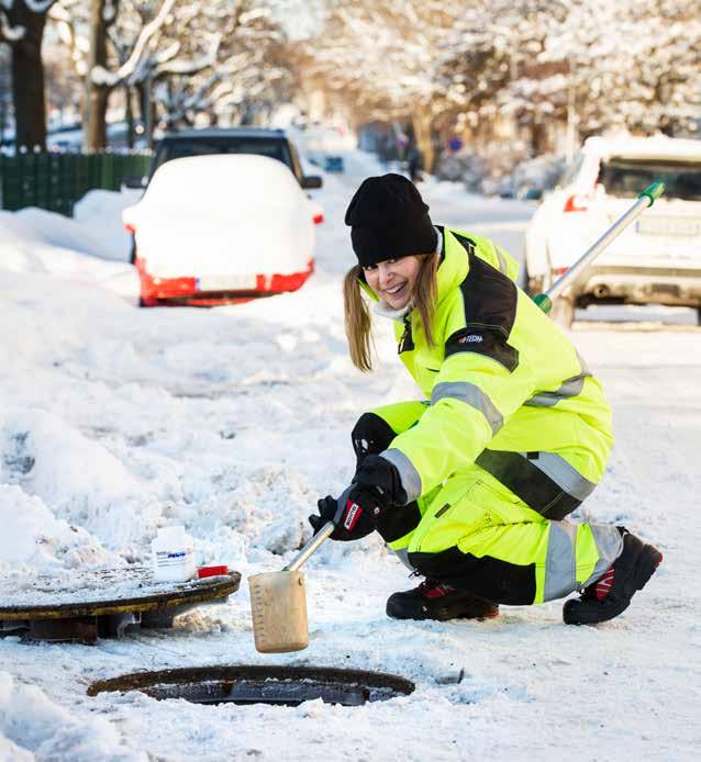 Stockholm Vatten och Avfall gör provtagningar i ledningsnätet för att spåra miljö gifter som är farliga för hälsa och miljö.