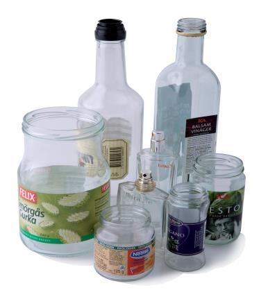 2018-09-13 11241 8 (22) Ofärgade glasförpackningar Ofärgade glasförpackningar, t.ex. tomma flaskor, tomma burkar, ampuller etc.