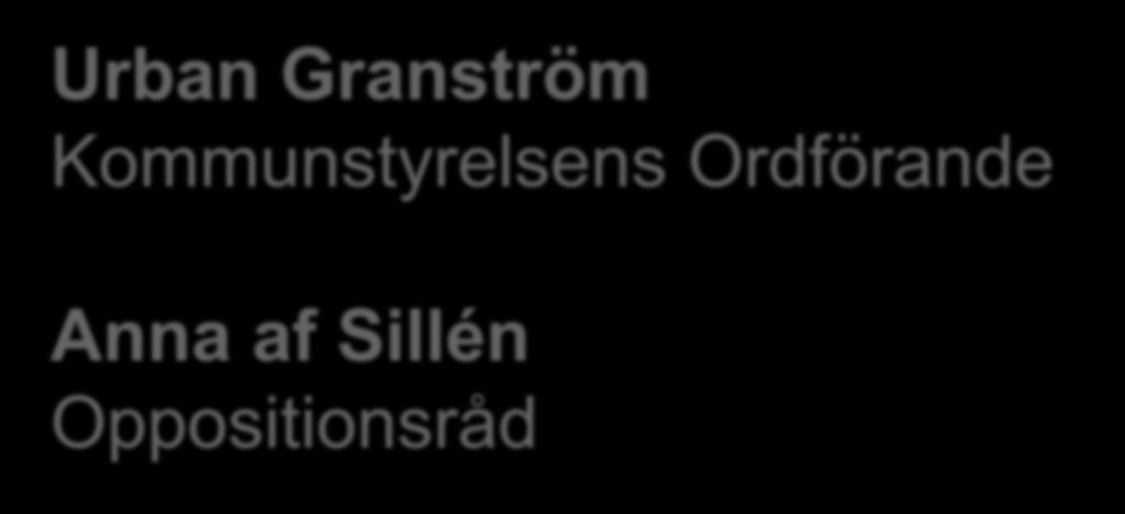 Urban Granström Kommunstyrelsens