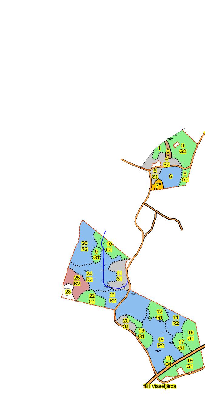 SKOGSKARTA Plan Bredasjö 2:3 Församling Vissefjärda Kommun Emmaboda Län Kalmar län Planen avser 2018-2027 Planläggare Håkan Abrahamsson