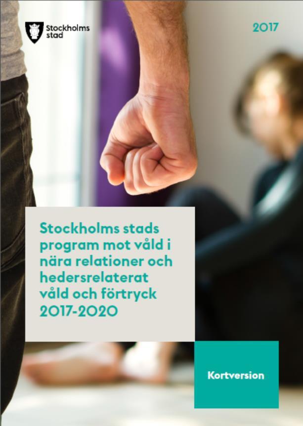 För frågor om programmet kontakta Socialförvaltningen: Malin Torberger, strateg våld i nära relationer