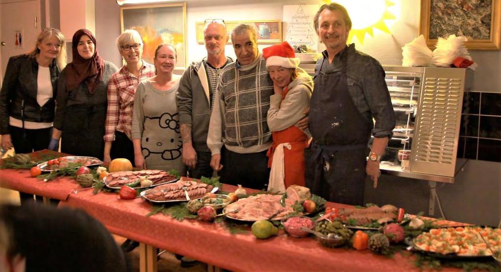 Convictus årligen återkommande och fantastiska julbord för sina hemlösa gäster hävdar sig väl i konkurrensen med vilken restaurang som helst vad avser kvalitet.