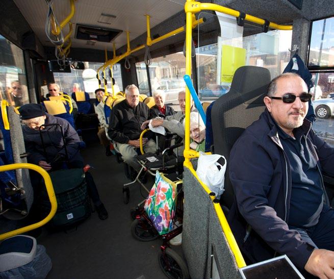 Kapitel 4. Tillgänglighet Andelen tillgänglighetsanpassade bussar är i genomsnitt 79,6 procent.