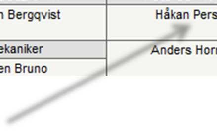 En grupp En resurstabell En kopplad tabell Du kan färglägga valfria rutor i ditt schema för att man ska se dessa rutor enklare.