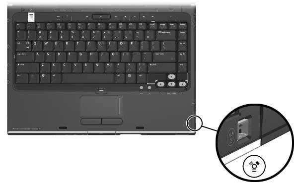 Maskinvaruuppgraderingar och ersättningar Ansluta en 1394-enhet En enhet ansluten till notebook-datorn via 1394-porten kan bara användas när notebook-datorn kör Windows.