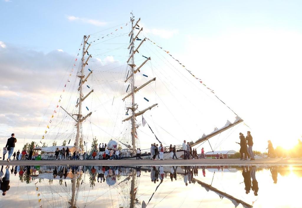 The Tall Ships Races 2017 Syftet med evenemanget var att skapa stolthet hos Halmstadborna, samtidigt som det skulle blir en reseanledning och bidra till att stärka Halmstads varumärke som destination.