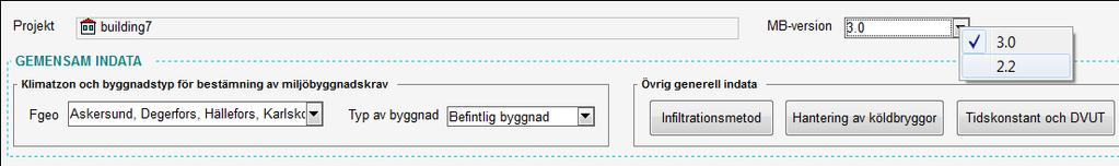 För att noggrant simulera indikator 9 och 10 krävs det att zoner är rektangulära.