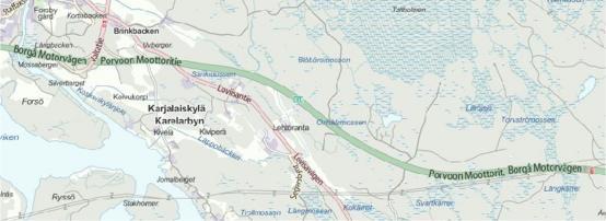 Finavia gav utlåtande om alla planerade vindkraftverk 25.4.2014. Enligt utlåtandet påverkar vindkraftverken inte de höjdgränsytor som anges i Finavias luftfartsbestämmelse AGAM3-6 för flygplatser.