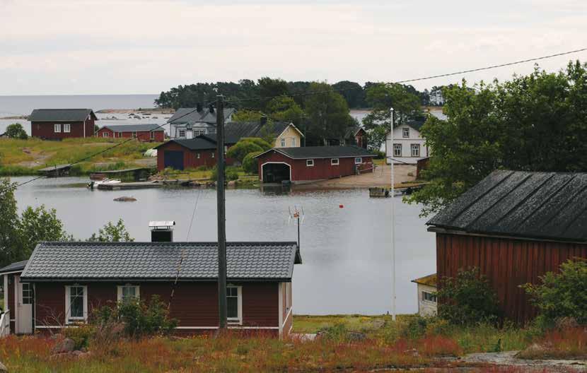 Bild: Skärgårdslandskap i den östra delen av Finska viken (HP) Vad det lönar sig att gynna vid byggande Vad det lönar sig att undvika vid byggande byggnadsplanering som beaktar utgångspunkterna i