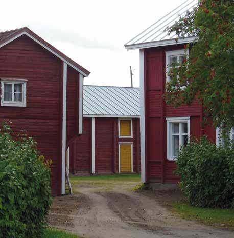 matproduktion, byggnadsarv, historia om bosättning och industri samt trädgårdskultur.