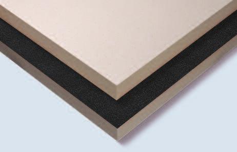 motsatta sidan med mineralglasfiberduk. Användning Skivan kan användas på låglutande tak under både klistrade, mekaniskt infästa och löst utlagda taktäckningssystem.