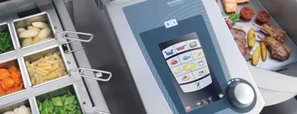 Finishing + service À la cartestekning För stekning av fisk-, kött- och fågelportioner liksom för grönsaker vid à la carte-produktion.