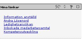 Förberedelse inför och uppföljning av medarbetarsamtal - medarbetare Kompetensutveckling Använd länken Kompetensutveckling.