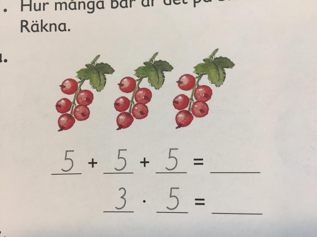 Uppgiften ovan kategoriseras som övande av resonemangskompetensen. Som skrivits tidigare uppmanas eleven att på något sätt förklara hur hen tänkt för att komma fram till svaret på uppgiften.