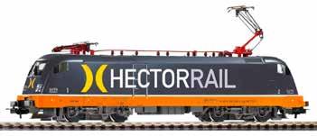 de) erbjuder ett Tau rus lok märkt Hector Rail, både för tvåräls (analog; 57923) och treräls (digital; 57823).