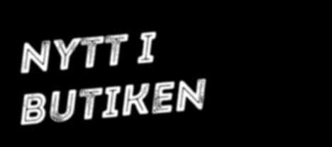 Nytt i butiken