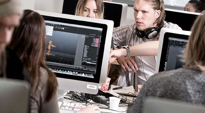 3D-ANIMATION OCH VISUALISERING 180 HP Som 3D-designer och animatör arbetar du med att visualisera och kommunicera ett budskap visuellt.