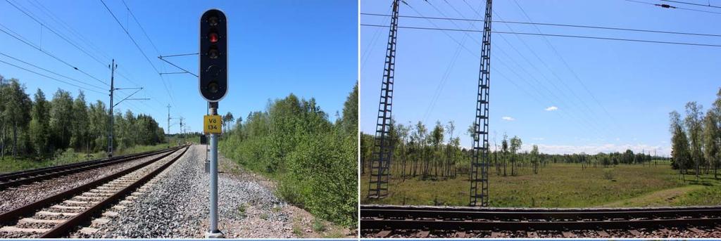 Platsfoton från Räppe-området visar på hur området ser ut idag samt vilken typ av natur området har.