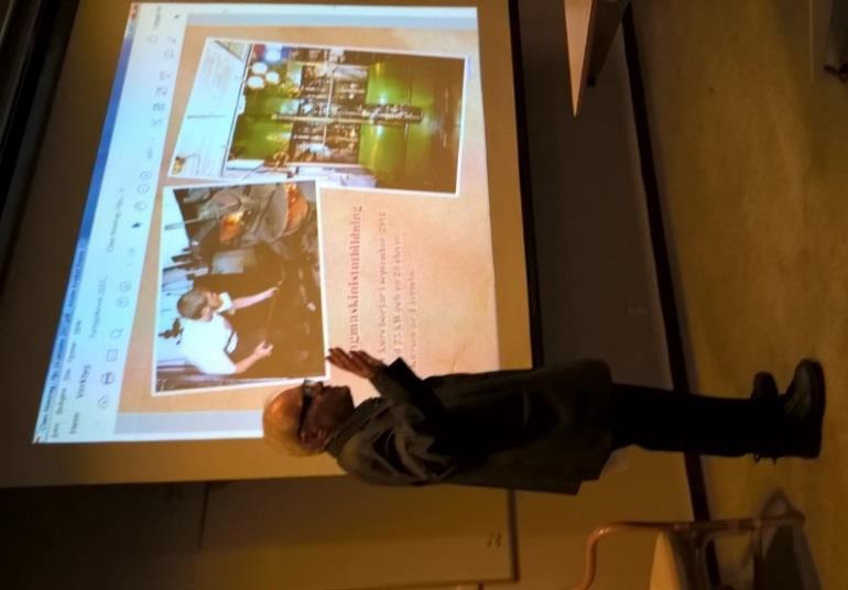 Aktuellt om ångmaskinistutbildning 750 & 75 Claes Insulander som är engagerad i både drift och trafik för flera olika ångbåtar i Stockholm höll en presentation med utgångspunkt i behovet av