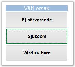 Sid 10 Efter att du hållit upp taggen 1 gång visas ett detaljfönster med information av val, eftersom du går