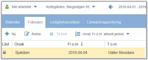 Blir du sjuk och du jobbar på Omsorgsförvaltningen ringer du till Bemanningen.