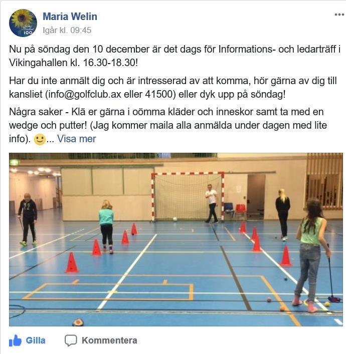 utbildningstillfället för