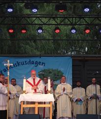 Linköping under ledning av Carina Björklind (Bilda) och Rauha Navarro Marttinen (KPN). Många glada kateketer deltog! Foto: Carina Björklind.