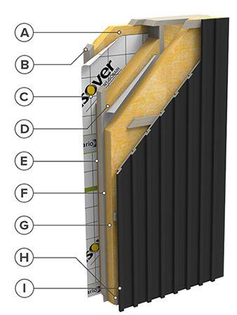 KLIMATSKAL BYGGSATS 3 YTTERVÄGGAR (Energi = U-värde 0,1385*) - Syllisolering 240 mm (på betongbjälklag) - Grundmålade utvändiga foder 22x95 mm / 22x120 mm ovan öppningar - Grundmålad fasadpanel