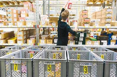 2017 UNDER ÅRET FICK PACK & DISTRIBUTION EN NY KUND BLAND E-HANDELSFÖRETAGEN SOM SÄLJER LÄSK OCH GODIS.