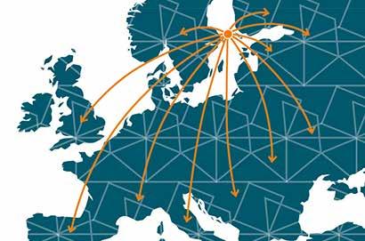 miljoner euro (5,5). Samtliga kundsegment har vuxit. Logistik har tagit i bruk ett nytt transportledningssystem samt förbättrat den webbaserade kundportalen under året.