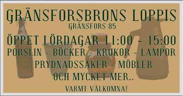 Kontant betalning (Ej kort). Försäljning av korv, läsk och kaffe. Ta med egen stol. Vid regn håller vi till på logen.