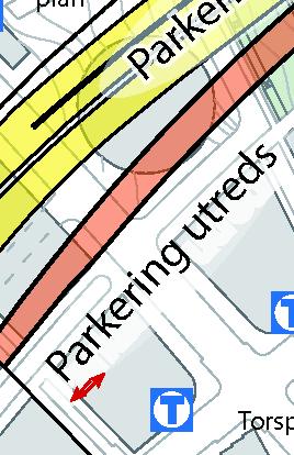 med e edfart vid Norra statiosg och e edfart väster om Solabro, se figur.