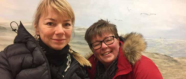 SMÄRTFÖRELÄSNING Pia Dyvander-Johansson, eldsjäl på Gotland som genom sitt stora nätverk såg till att föreläsningarna blev välbesökta.